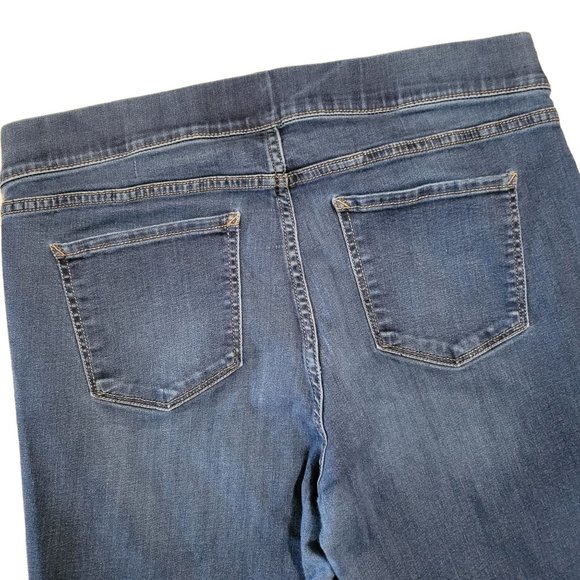 ANA High Rise Dark Wash Pull On Jeggings Women's Size 14 1244 - Picture 6 of 6